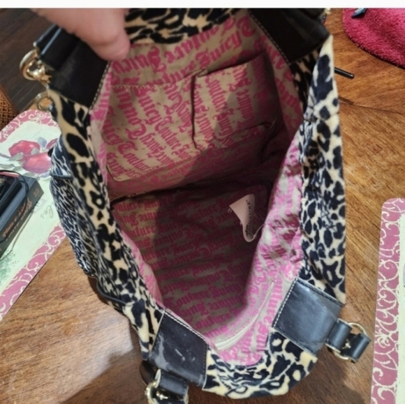 🍂🍁Y2k juicy couture rare vintage leapord tote bag - Picture 7 of 8